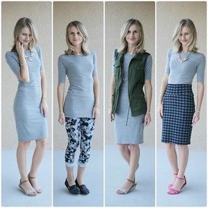 New Heather Grey Julia Dress